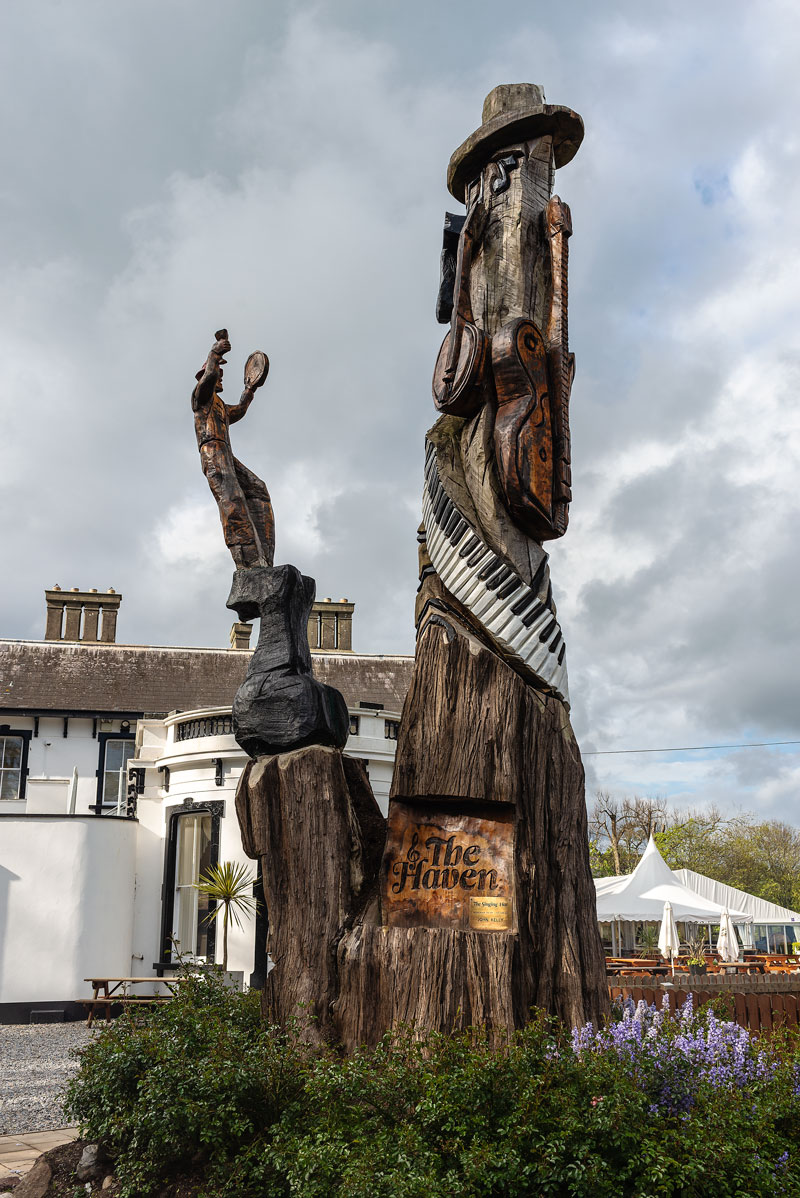 Wood Sculpture in the Haven
