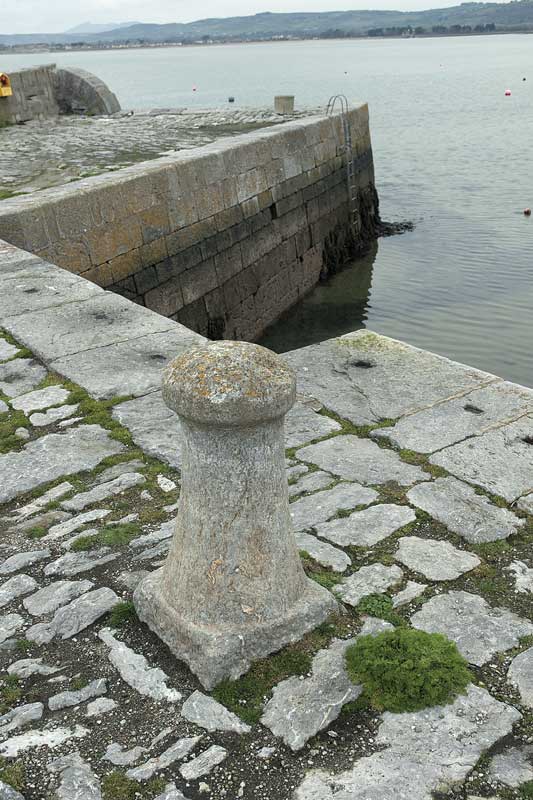 Bollard at Ballynacourty