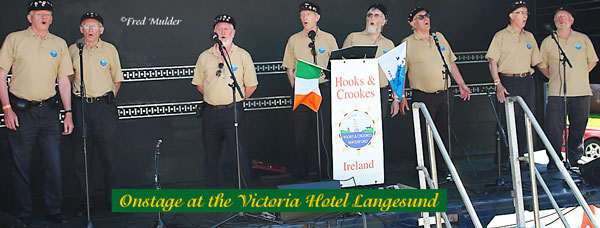 On stage in Langesund