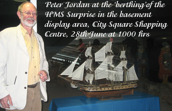 Peter Jordan & HMS Surprise